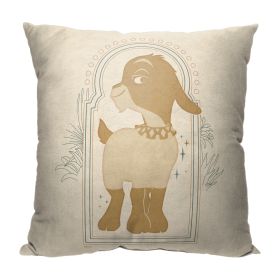 Disney Wish Golden Valentino Printed Throw Pillow