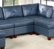 Contemporary Genuine Leather 1pc Armless Chair Ink Blue Color Tufted Seat Living Room Furniture